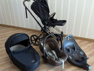 Cărucior Cybex Prime 3in1 + bază izofix