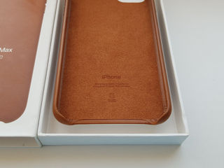 Apple iPhone 11 Pro Max Leather Case - Saddle Brown foto 4