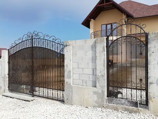 ворота и заборы из кованного железа foto 9