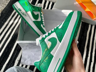 Nike Air Force 1 Low x Louis Vuitton By Virgil Abloh White/Green Women's foto 3