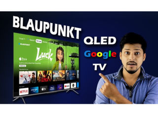 Телевизор Blaupunkt 75QBG8000 Google TV QLED большой телевизор! Выйдите за грани Вселенной!