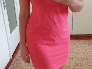 Розовое платье.Фирма Oodji.М-L