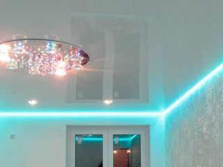 Tavane extensibile + Iluminatie in cadou. натяжные потолки любой сложности + освещение в подарок. foto 2