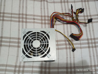 ATX Блок питание Sohoo 500w - Полностью исправный. Тихий. foto 2