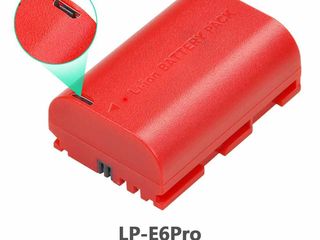 Aккумуляторы Canon LP-E6, LP-E5, LP-E8, LP-E10, LP-E12, LP-E17 новые,с гарантией foto 3