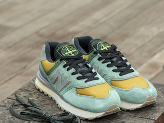 New Balance 574 Legacy x Stone Island Light Green foto 2