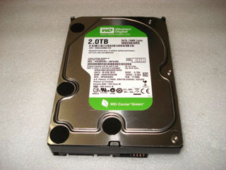 Продам Жёсткий Диск Western Digital Green 2tb 5400rpm 64мb Wd20earx 3.5 Sata Iii