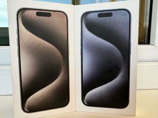 Apple iPhone 15 Pro 128Gb - 900 €. (Natural) (Black) (White). Гарантия 1 год. Запечатанный.