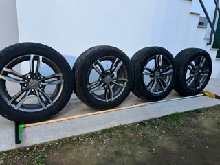 Vind set 4 discuri si scaturi 225/55R17,  ET 37- 5/120 foto 2