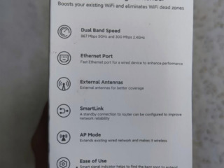 Усилитель сигнала Xiaomi Mi Wi Fi Range Extender AC1200 2.4GHz/5.8GHz. foto 4