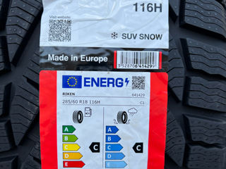 2 ската/2 anvelope 285/60 R18 Riken Snow (Michelin Group)/ Доставка, livrare toata Moldova foto 3