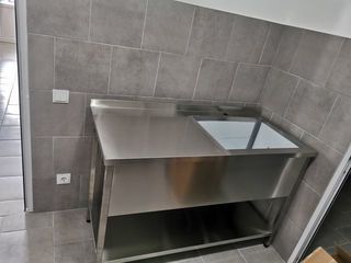 Mese cu chiuvete din inox foto 2