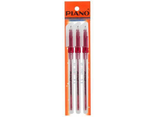 Set Pixuri Pt-1157 Oil Ink 0.7Mm 3Buc, Rosii