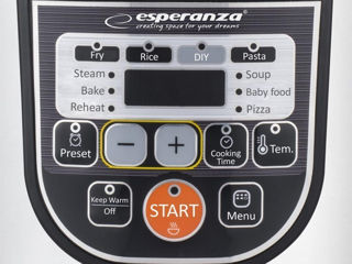 Мултиварка Esperanza COOKING MATE EKG011 Black foto 3