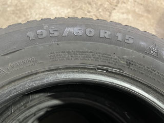 Продам 4 б.у шины 195/60 R15 Michelin Alpin Winter фото 6
