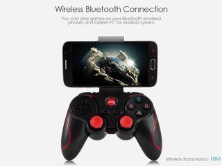 Беспроводной джойстик bluetooth 4,0 android геймпад.Мышь для android tv box. foto 4