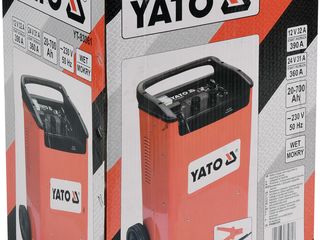 Пускозарядное устройство, Цифровый  аккумуляторный тестер,инвертор 12->230В  "Yato" foto 2