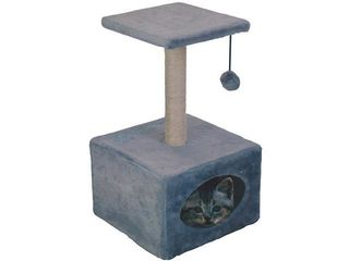 Centru De Joc Pentru Pisici Cats "Casa Cu Raft Si Minge" 53Cm