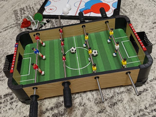 Joc de masă 3 în 1 fotbal,hockey, tenis de masa foto 0