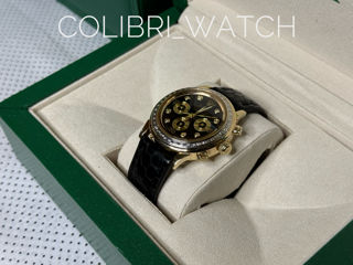 Rolex Daytona Black 585 Gold foto 4