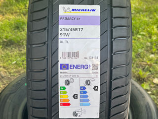 2 шины/ 2 anvelope 215/45 R17 Michelin Primacy 4+/ Доставка, livrare toata Moldova 2024