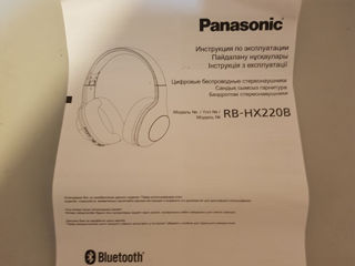 Наушники Panasonic XBS foto 5