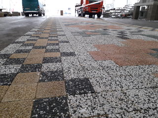 Укладка тротуарной плитки (pavaj) foto 6