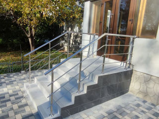 Balustrade Inox. Перила из нержавейки foto 10