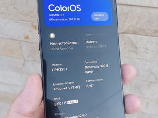 Oppo Reno 6 5G 8+8/128gb foto 2