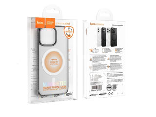 Husa de protectie HOCO Armor magnetica anti-soc iPhone 16 Plus foto 2