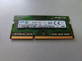 Оперативная память DDR3 PC3L-12800S Samsung для ноутбука Samsung ram Memory  4GB DDR3 PC3L 1600 mhz