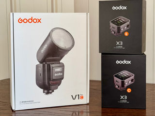 Godox V860 III, Godox V1 Pro, Godox AD200Pro ! Noi in cutie ! foto 2