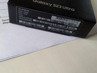 Samsung galaxy S 23 ULTRA stare nou cumpărat la data de 12 septembrie 2024 foto 5