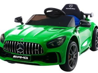 Masina electrica Lean Cars Mercedes GTR 3868 Green foto 1