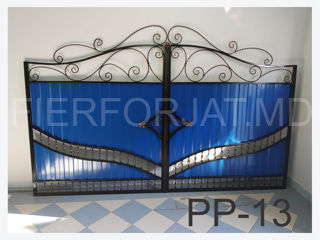 Porti din metal , balustrade, copertine, balustrade inox , porti in stoc foto 6