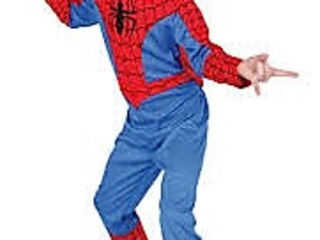 Костюм Спайдермен, Spider men,карнавальные маски и костюмы.Светодиодная неоновая маска "Судная ночь" foto 1