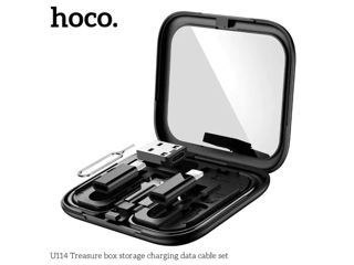 HOCO U114 Комплект кабелей для зарядки и передачи данных в шкатулке сокровищ