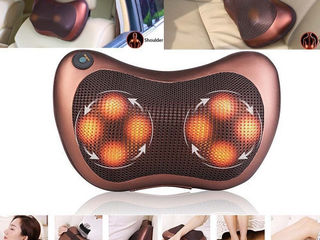 Массажная роликовая подушка Massage Pillow 8028. Бесплатная доставка foto 2