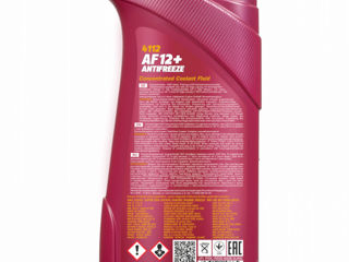 Antigel concentrat rosu MANNOL 4112-1 Antifreeze AF12+ Longlife 1L foto 2