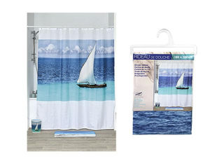 Perdea Pentru Dus 180X200Cm Tendance Coco Island, Poliester