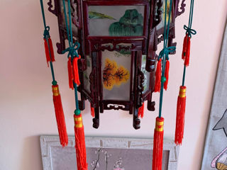 Китайский деревянный светильник для дворца, ресторана, гостиной - 2200л.