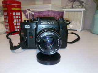 Zenit 122 + объектив MC Helios-77м-4 50 f1.8,Юпитер 37А 135мм F3.5 foto 1