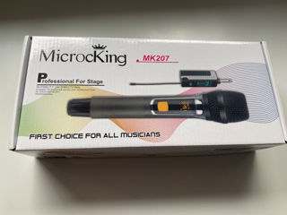 Microfon wireless MicrocKing Sistem de microfon fără fir foto 8