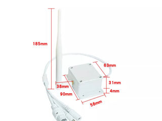 Передатчик+приемник Lan по WIFI на расстояния 1200 метров, 920МГц foto 10