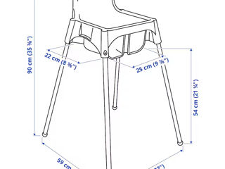 Scaun pentru hrănire copii IKEA foto 6