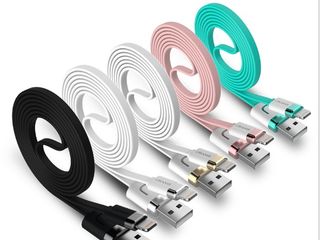 iPhone Lightning to USB Cable pentru iPad Air / Air 2 / Pro,iPhone 5/5SE/6/6S/6+/7/7+/8/8+/X/ CКИДКИ foto 1