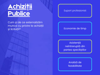 Servicii de consultanță în domeniul achizițiilor publice foto 9