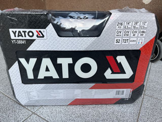 Yato 216 piese YT-38841 foto 4
