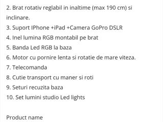 Vând platformă 360 (1150cm diagonala) pentru evenimente foto 3