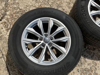 Jante originale Audi R17 si pneuri Hankook 235/65/17 foto 6